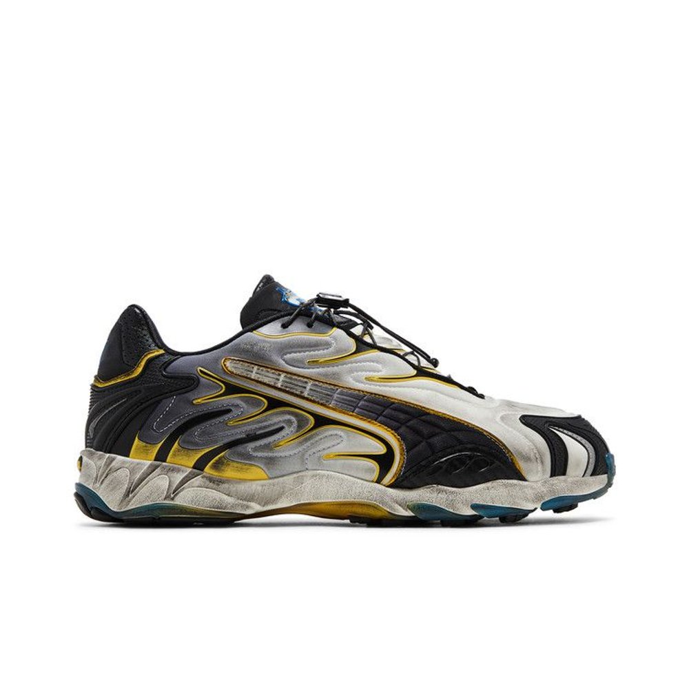 Puma Inhale OG A$AP Rocky Distressed Pack Cream Black – boční pohled | Purekickz