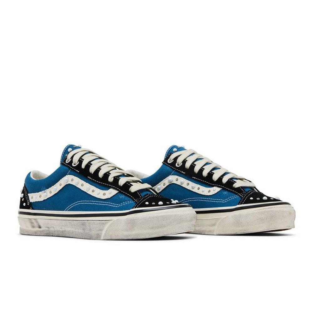 Vans LX Old Skool 36 Pearlized Pack Black Navy – lifestyle foto | Purekickz