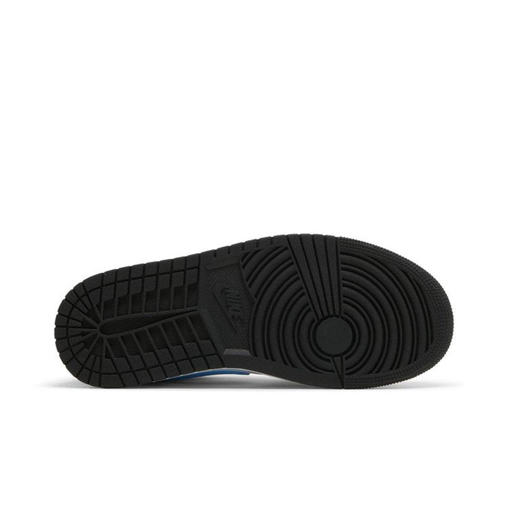 Wmns Air Jordan 1 Low Black University Blue – zadní pohled | Purekickz