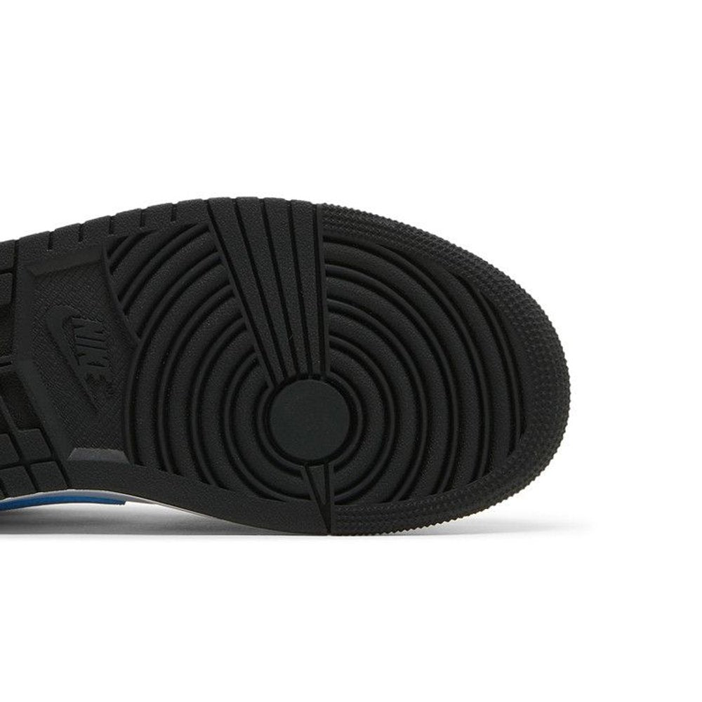 Wmns Air Jordan 1 Low Black University Blue – pohled shora | Purekickz
