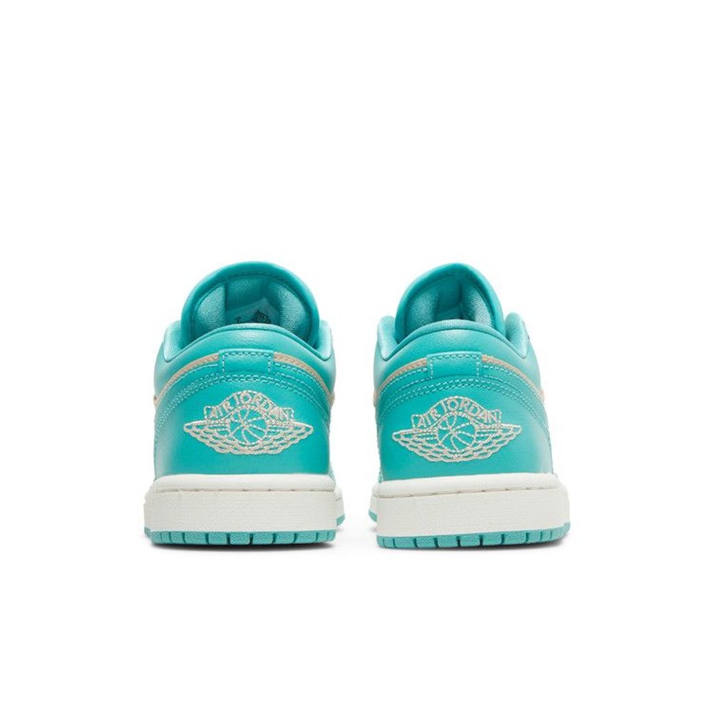 Wmns Air Jordan 1 Low 'Tropical Teal Sandy Beige'