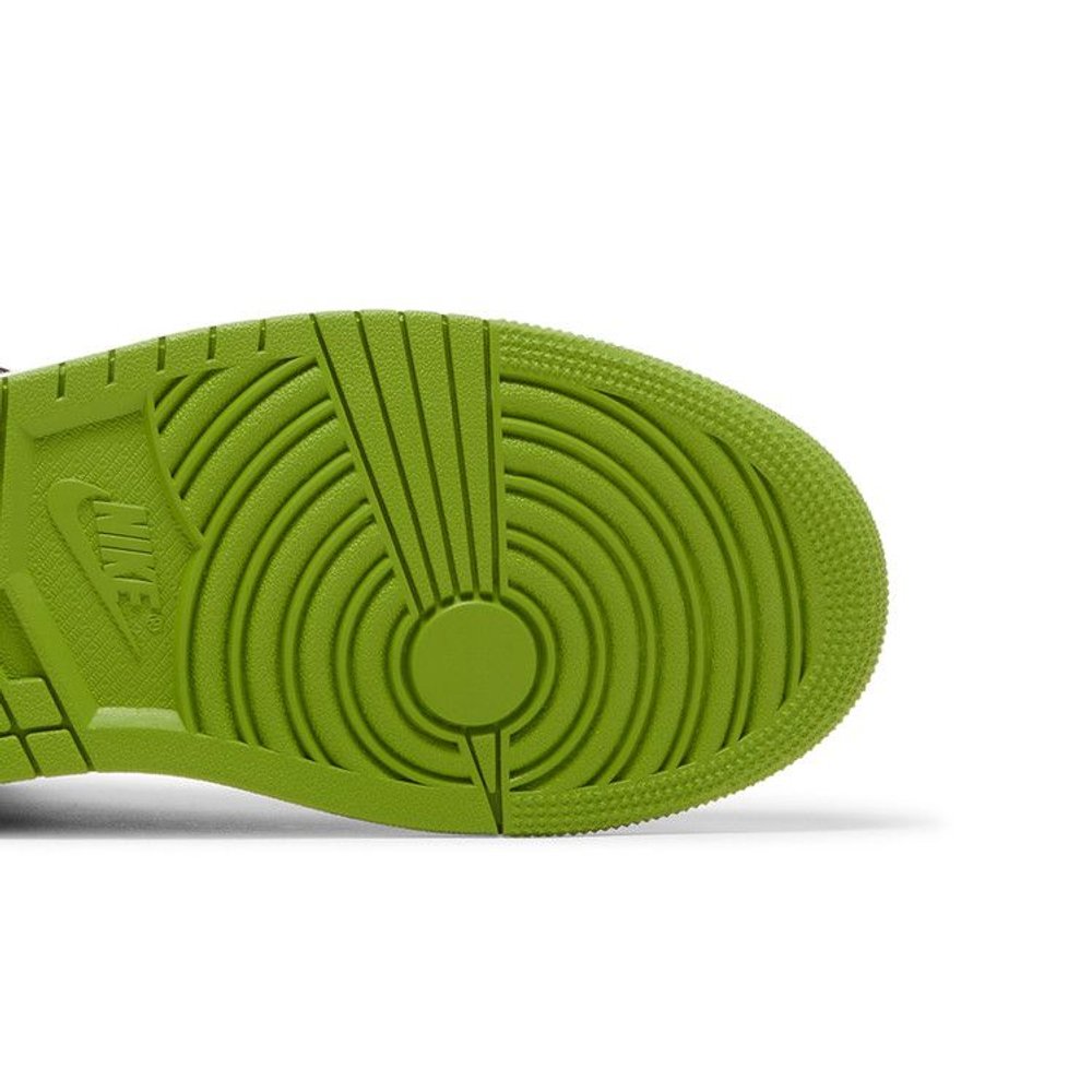 Wmns Air Jordan 1 Mid 'Altitude Green' – pohled shora | Purekickz