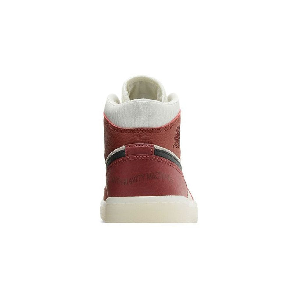 Wmns Air Jordan 1 Mid 'Anti Gravity Machines' – detail materiálu | Purekickz