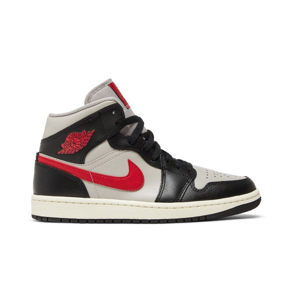 Wmns Air Jordan 1 Mid Black College Grey – boční pohled | Purekickz
