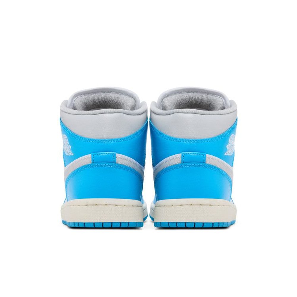 Wmns Air Jordan 1 Mid 'Dark Powder Blue' – podrážka | Purekickz
