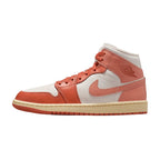 Wmns Air Jordan 1 Mid 'Sail Madder Root' – hlavní pohled | Purekickz