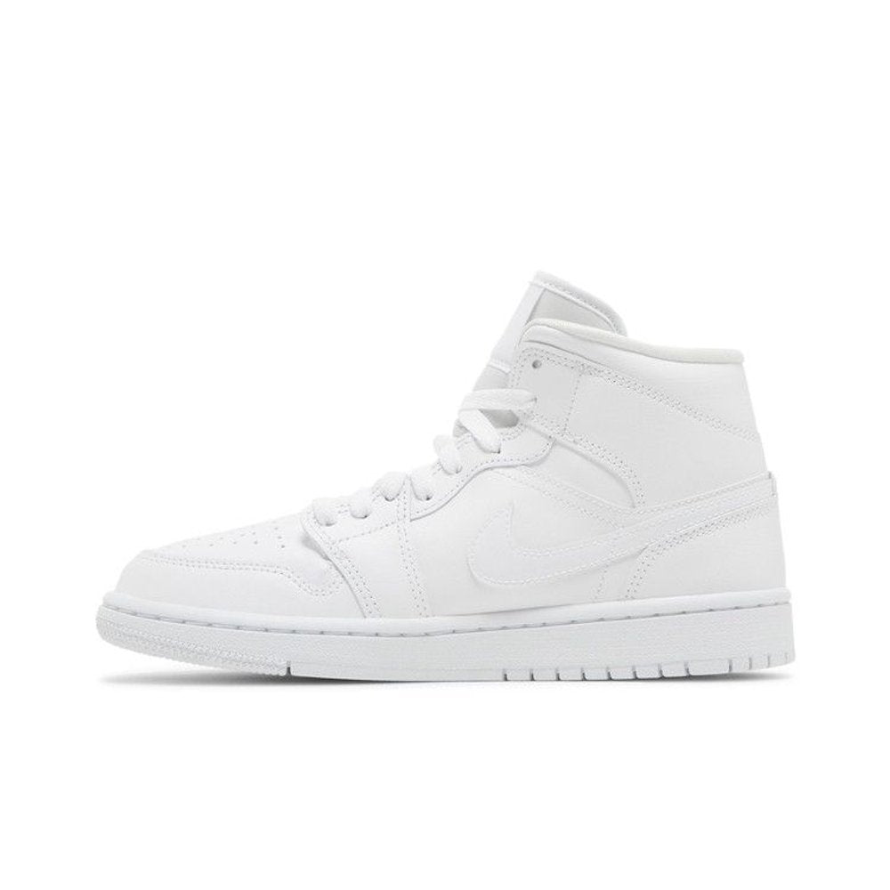 Air Jordan Mid Triple White (2022) (W) – hlavní pohled | Purekickz