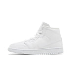 Air Jordan Mid Triple White (2022) (W) – hlavní pohled | Purekickz
