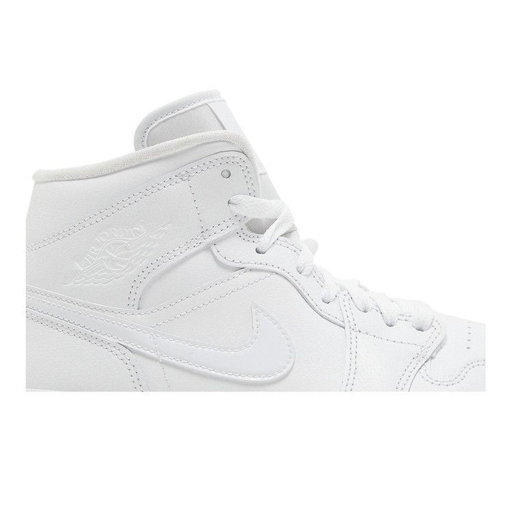 Air Jordan Mid Triple White (2022) (W) – detail | Purekickz