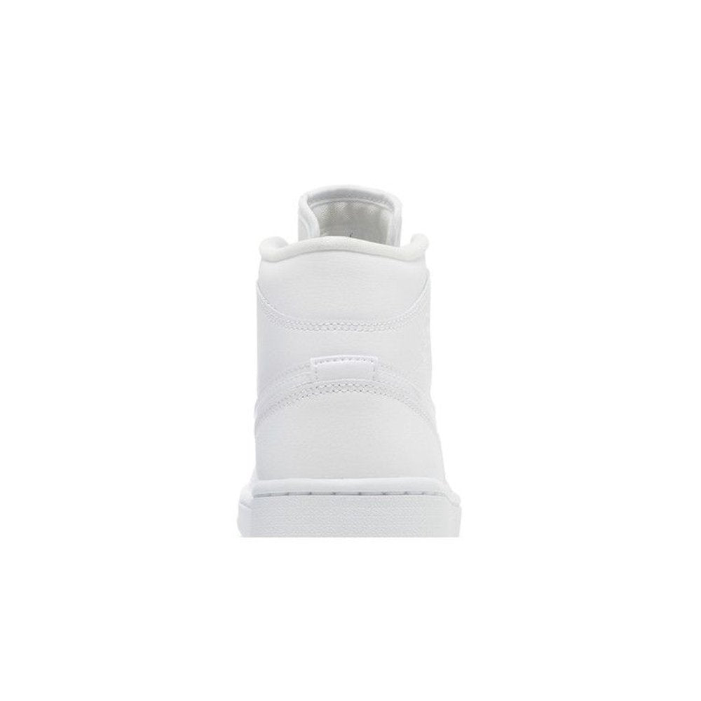 Air Jordan Mid Triple White (2022) (W) – detail materiálu | Purekickz